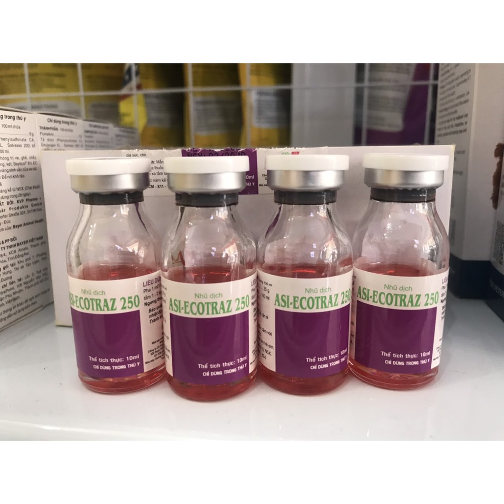 ASI-ECOTRAZ 250 Pha Tắm Xịt Diệt Ve Rận Bọ Chét
