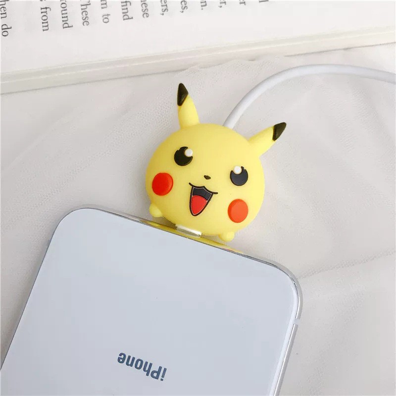 ☘️ Part 3 ☘️ NÚT CÁP POKEMON BẢO VỆ CÁP SẠC ☘️ IPHONE CHỐNG ĐỨT GẪY DÂY CUTE