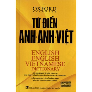 Sách - từ điển oxford anh - anh - việt