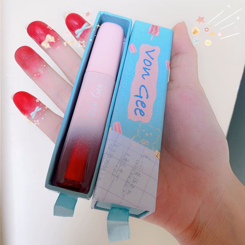 [Hàng mới về] Son môi Vongee có dưỡng màu mịn lâu trôi xinh xắn | BigBuy360 - bigbuy360.vn