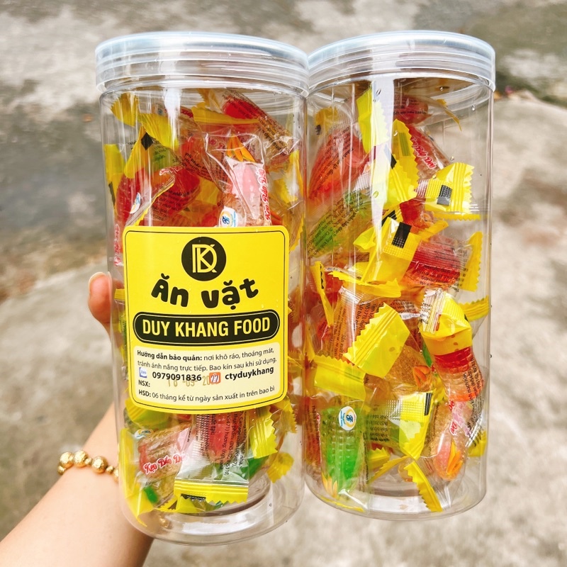 Kẹo Bắp Dẽo Nhân Mix Nhiều Vị hộp 350gr