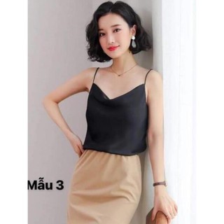 {SALE LỖ GT SO MỚI} ÁO 2 dây lụa satin siêu đẹp