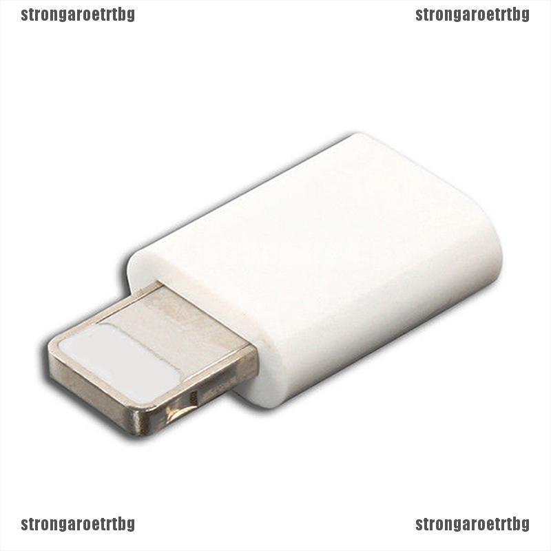 IPHONE Đầu Chuyển Đổi Từ Đầu Cắm Sang Giác Cắm Micro Usb Tiện Dụng