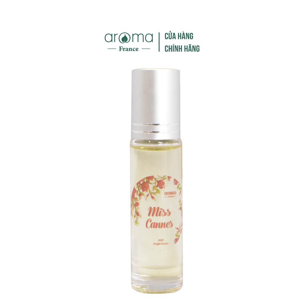 Nước Hoa Thiên Nhiên Không Cồn Aroma - Miss Cannes 10ml