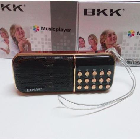 Máy Nghe Kinh Phật, Nghe Nhạc Thẻ Nhớ, Nghe Đài FM BKK B851 (Đỏ)