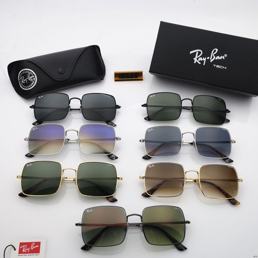 Wayfarer Ray-Ban_ chính hãng Kính râm 2021 Thời trang Hàn Quốc mới Kính râm nam nữ một mảnh Cặp đôi hợp thời trang Du lịch ngoài trời Kính râm lái xes