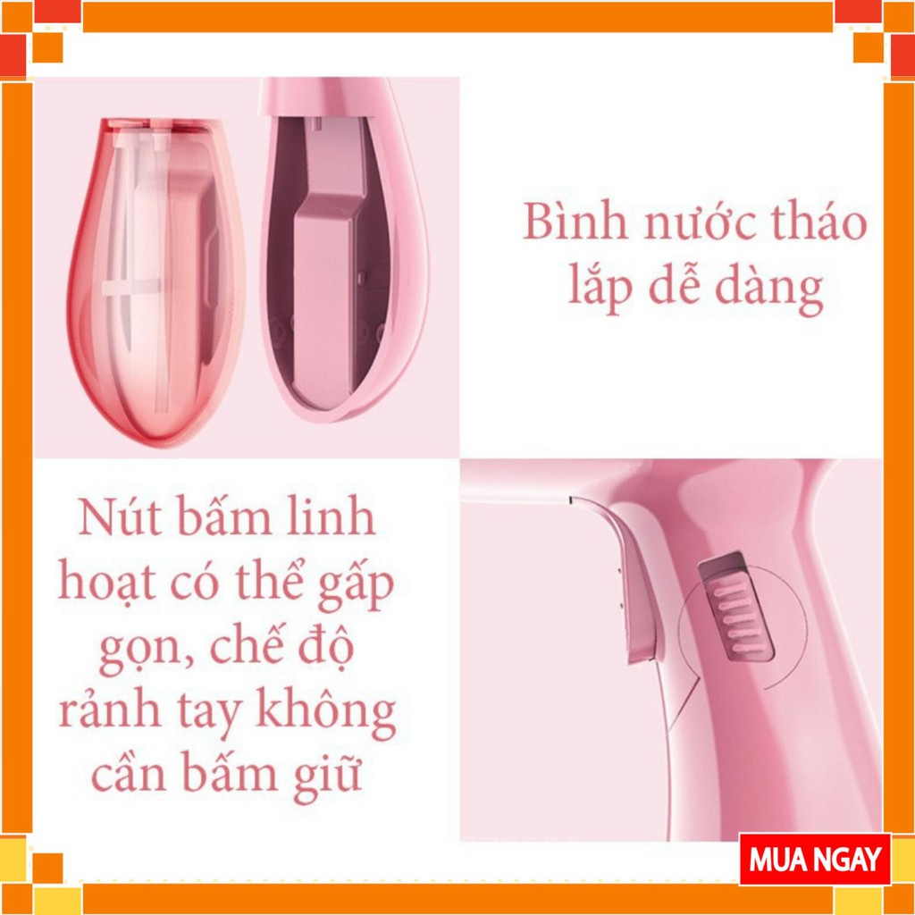 Bàn Là Hơi Nước Cầm Tay Dễ Dàng Gập Gọn – Bàn Ủi Hơi Nước Cầm Tay Là Quần Áo Tiện Vô Cùng