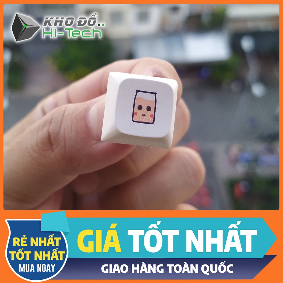 Keycap Honeybee (lẻ) cho bàn phím cơ XDA profile, chất liệu PBT Dye-sub