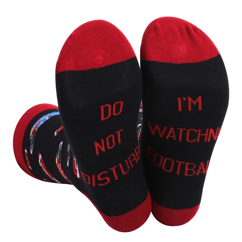 Xiangbao Vớ Unisex In Chữ Do Not Disturb I Am Watching Vui Nhộn
