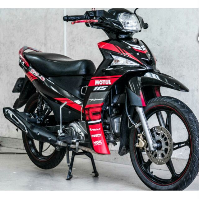 Tem trùm sirius Fi đỏ đen motul