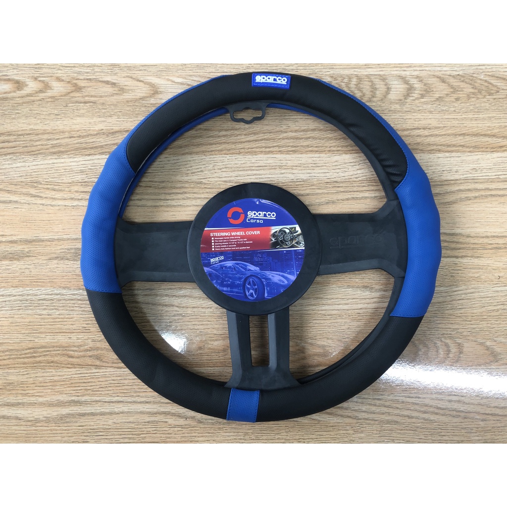 Bọc vô lăng, bọc tay lái chính hãng SPARCO Ý loại da tốt đầy đủ màu sắc.