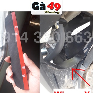 Cao su chắn bùn cổ pô Winner X 150 mẫu mới