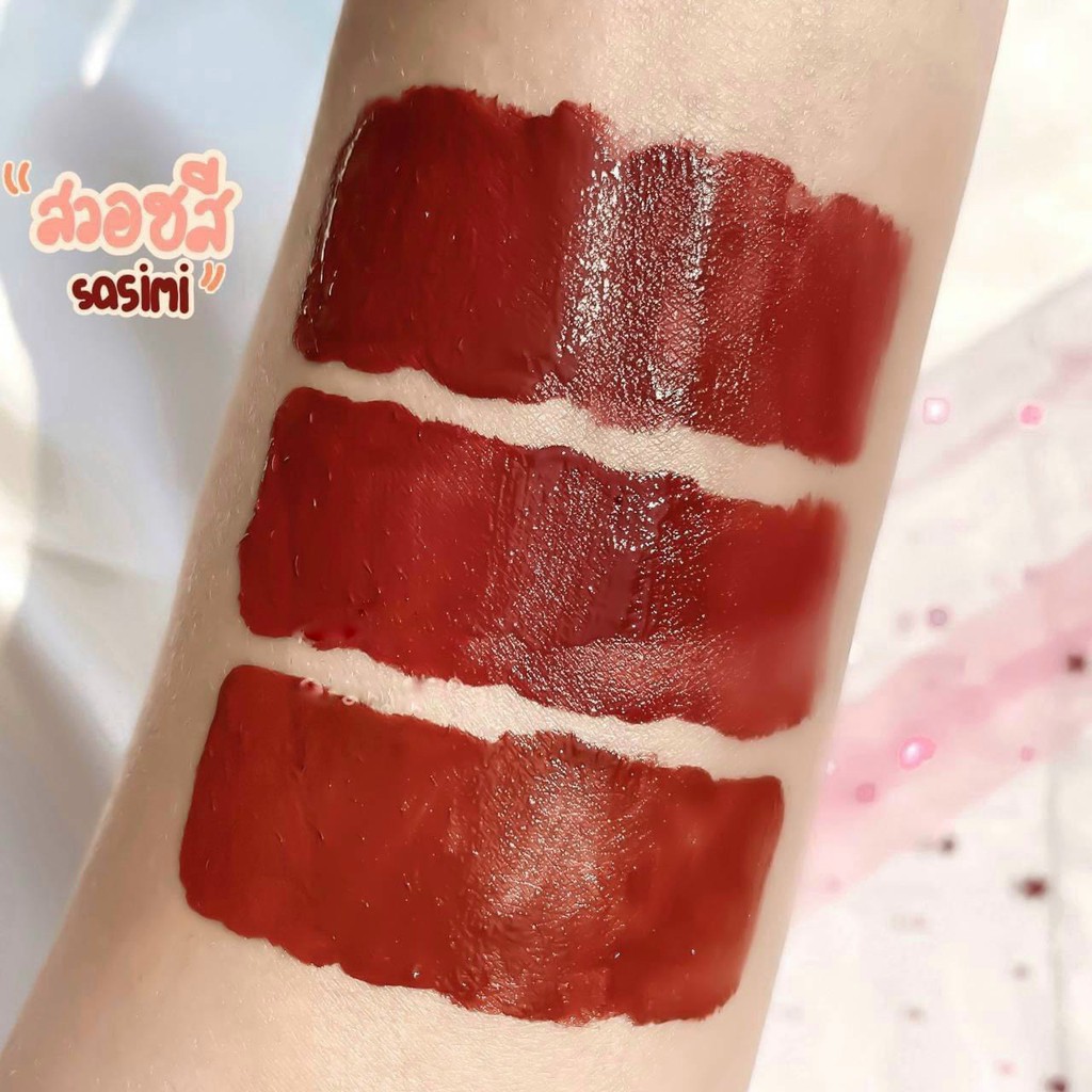 Sét Son Kem Sasami 3 cây Lovely Rabbit Lip Gloss