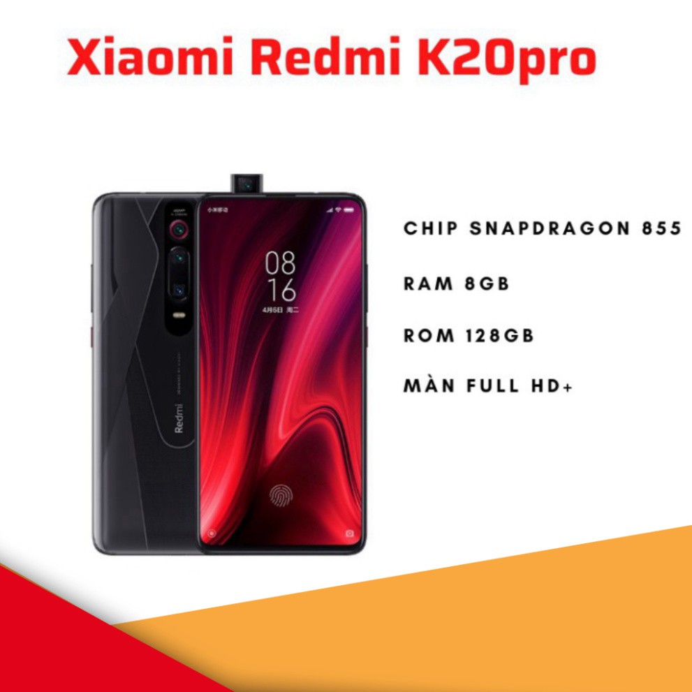 Điện thoại Xiaomi Redmi K20 Pro 8GB/128GB New Full box nguyên seal bảo hành 12 tháng XRK20PRO   - smartphone chất