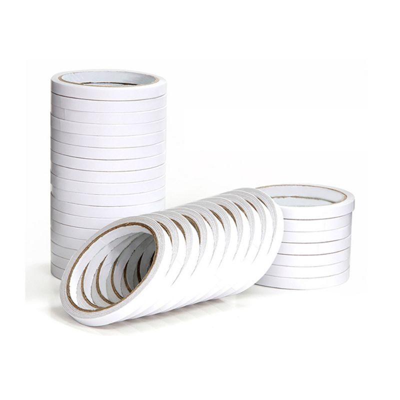 Băng dính giấy thi công sơn, băng keo sơn chịu ẩm, không bóc sơn-3mm-3cm