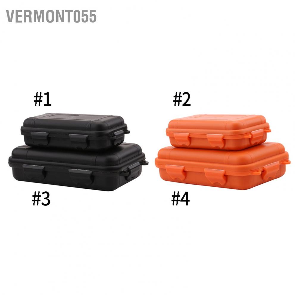 Vermont055 2 Colors Sizes Outdoor Survival Shockproof Waterproof Storage Box Sealed Container Case