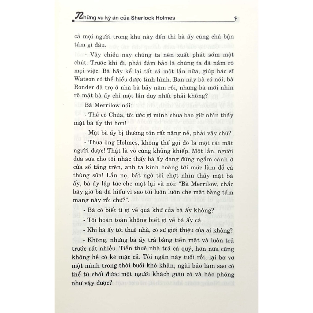 Sách - Những Vụ Kỳ Án Của Sherlock Holmes