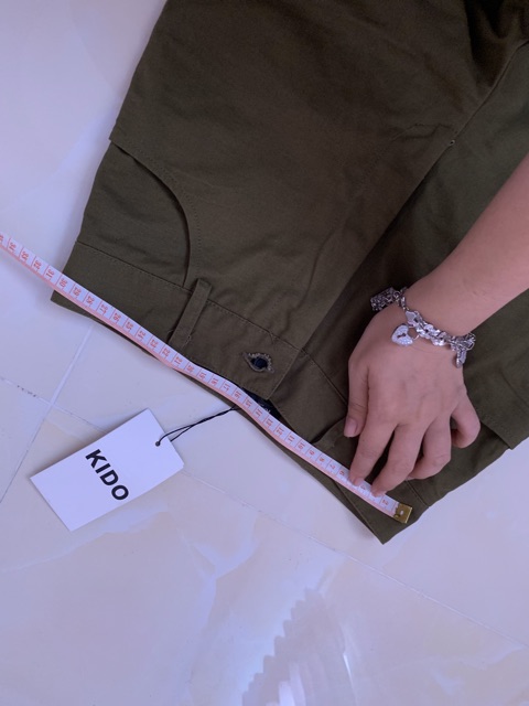 Thanh lý kido quần suông màu xanh