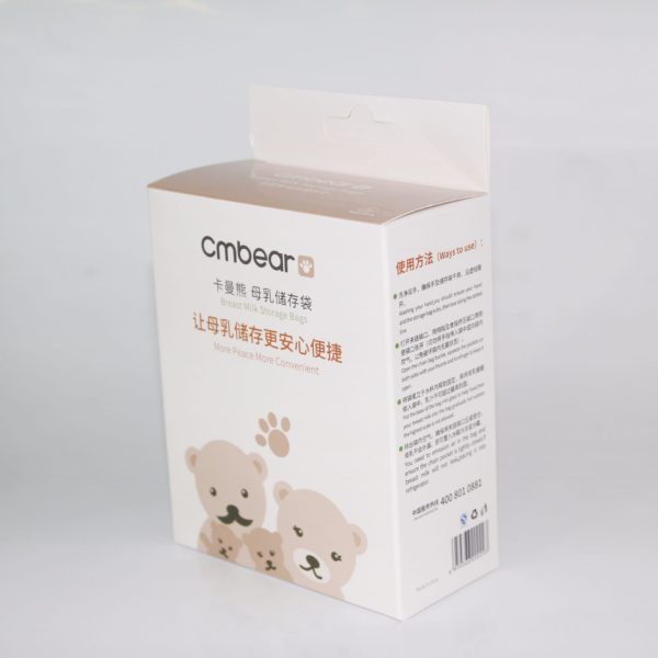 Hộp 30 Túi 220ml Túi Trữ Sữa CMBEAR- Hàng Xuất Châu Âu