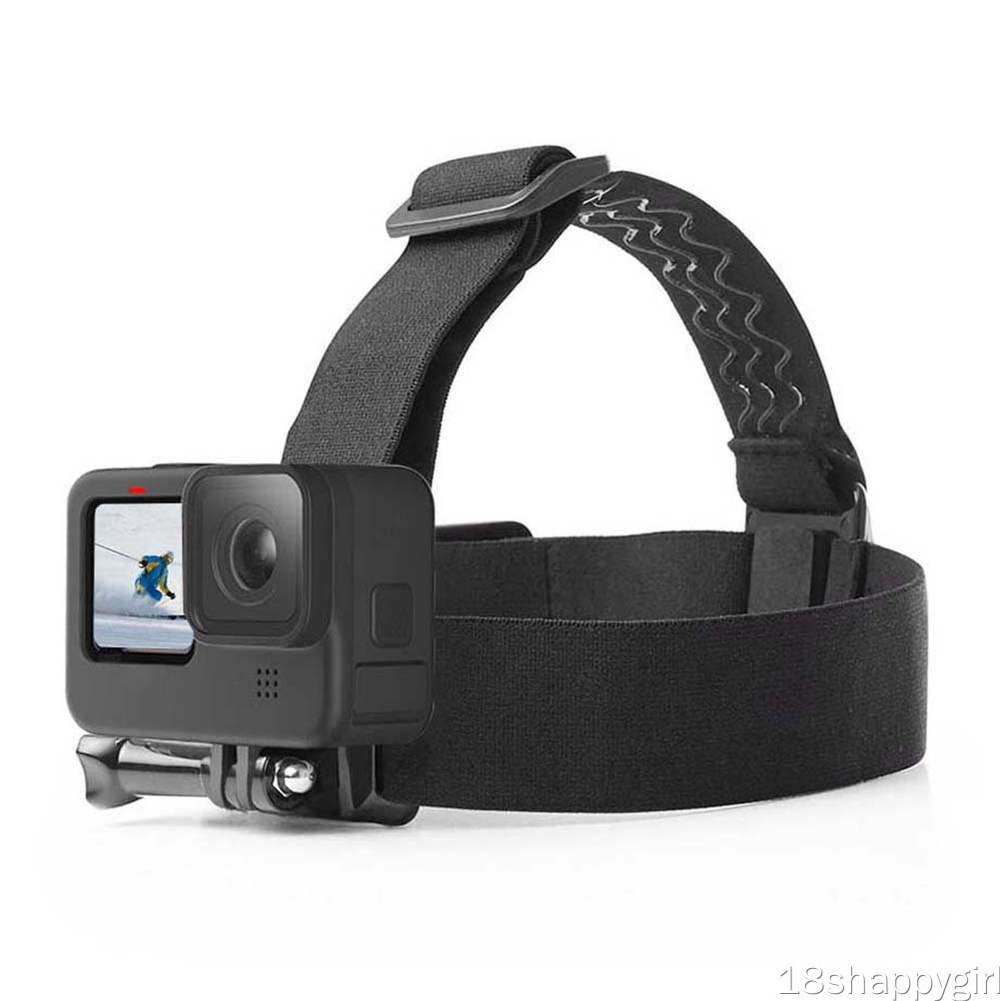 Băng đeo đầu chống trượt linh hoạt kèm ốc vít cho GoPro Hero 9 | BigBuy360 - bigbuy360.vn