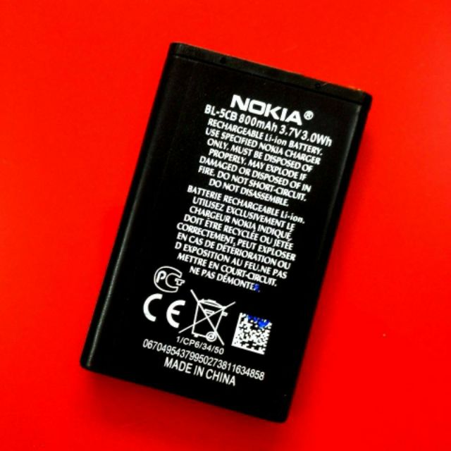 Pin Nokia BL-5CB bảo hành 6 tháng đổi mới