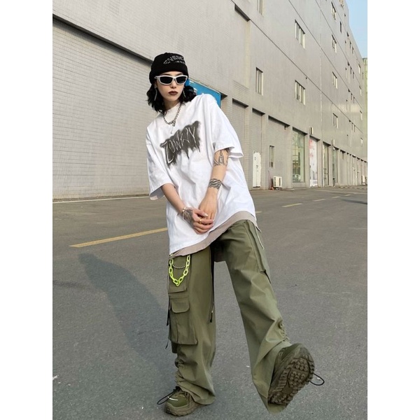 Áo thun tay lỡ nam nữ, áo phông unisex form rộng chất cotton mát mịn thấm hút mồ hôi in hình trái đất lỡ | BigBuy360 - bigbuy360.vn