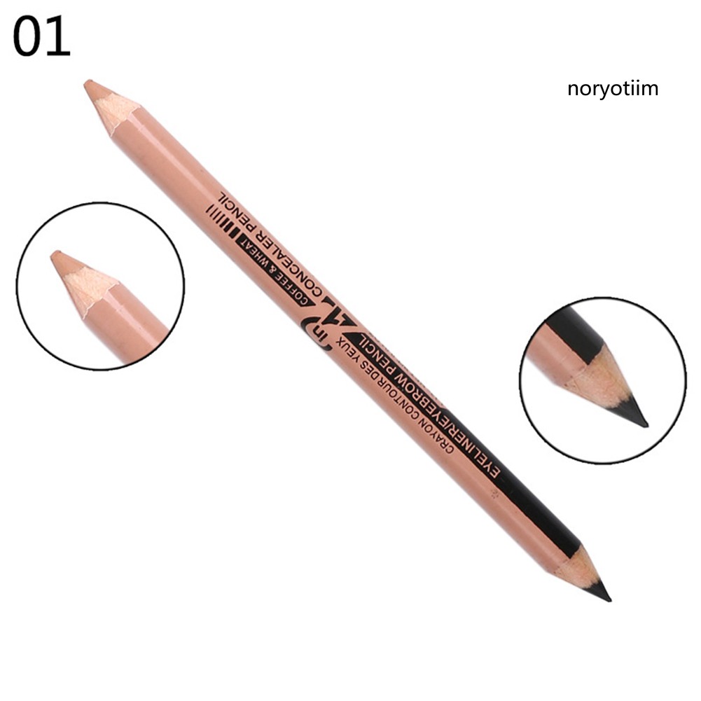 [Hàng mới về] Bút Kẻ Mắt Hai Đầu Chống Thấm Nước Trang Điểm Tiện Dụng Cho Nữ | BigBuy360 - bigbuy360.vn