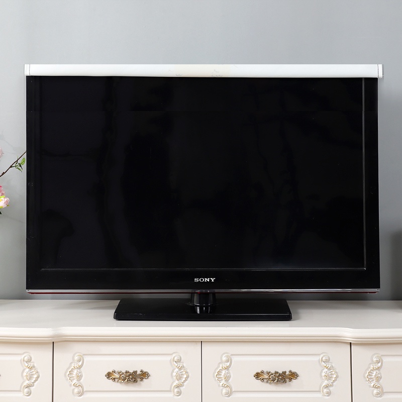 Vải Bụi. Bìa TV Ren. Tấm Vải Che Phủ TV LCD Chống Bụi 55 inch