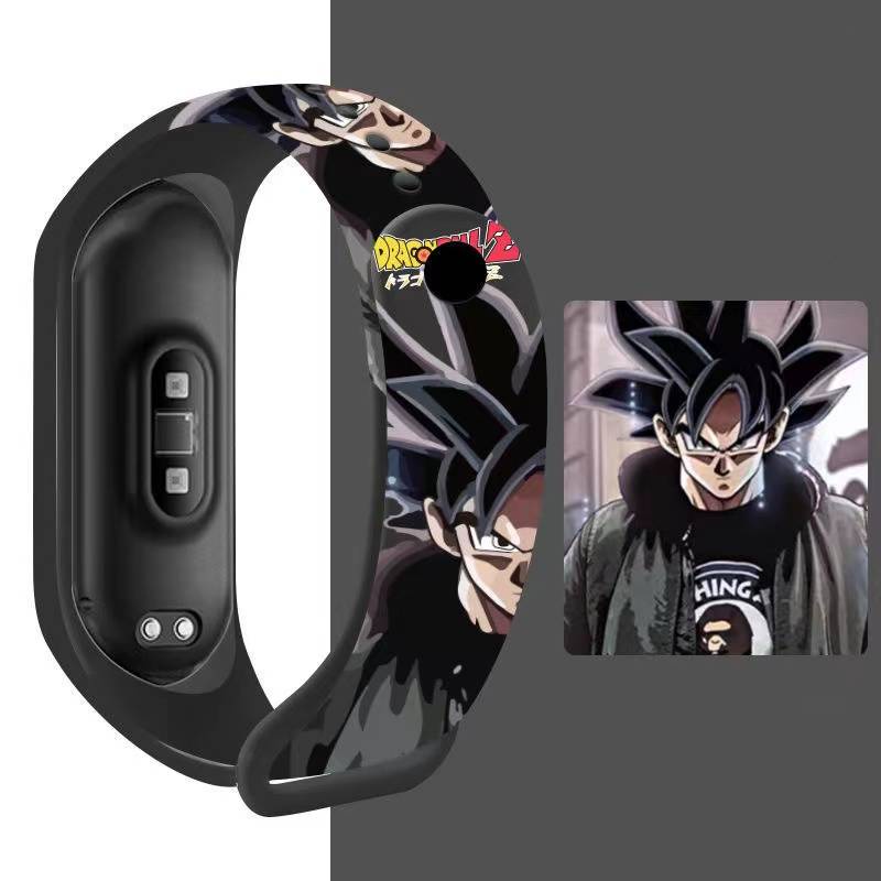 Dây Đeo Silicon Họa Tiết Hoạt Hình Cho Đồng Hồ Thông Minh xiaomi Mi band 7 Miband 6 xiaomi Mi band 7 6 5 4 3 xiaomi band 5 xiaomi band 4