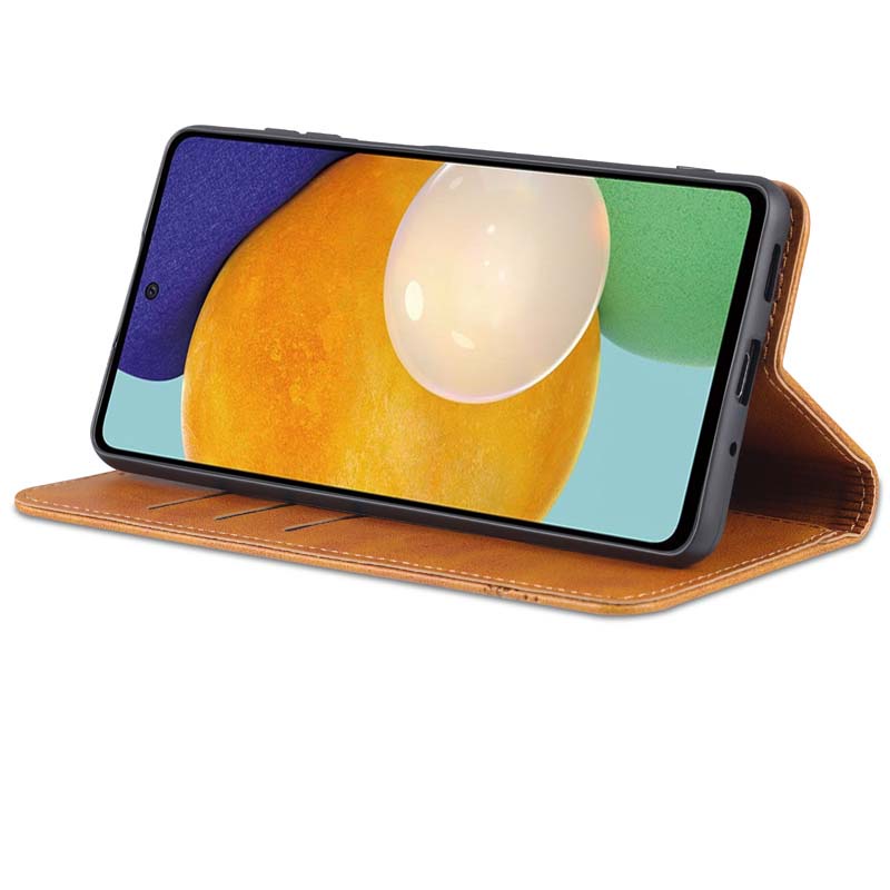 Ốp lưng điện thoại dạng ví da lật dành cho Samsung Galaxy M52 5G