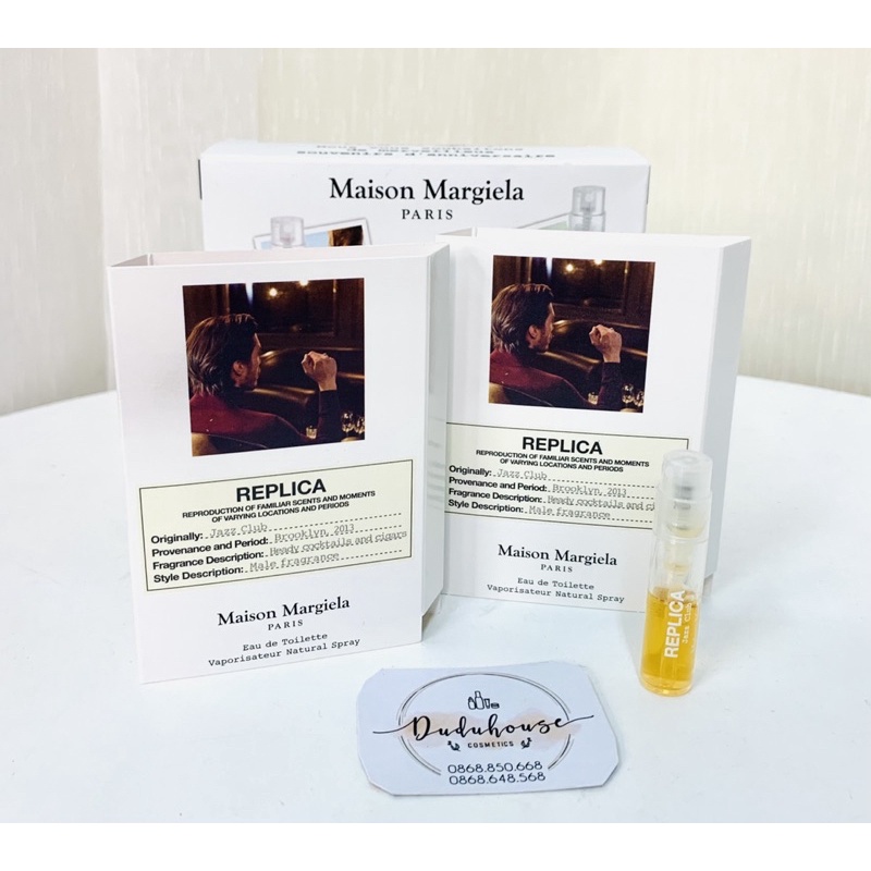 Vial nước hoa Replica Jazz Club