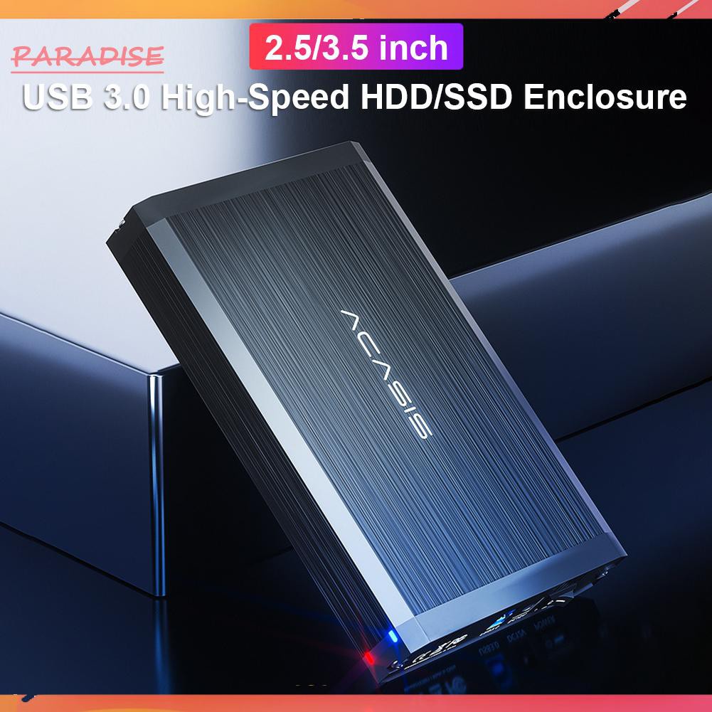 Hộp Đựng Ổ Cứng Ngoài Sata Hdd Usb 3.0 Bằng Hợp Kim Nhôm 2.5 / 3.5 Inch | BigBuy360 - bigbuy360.vn