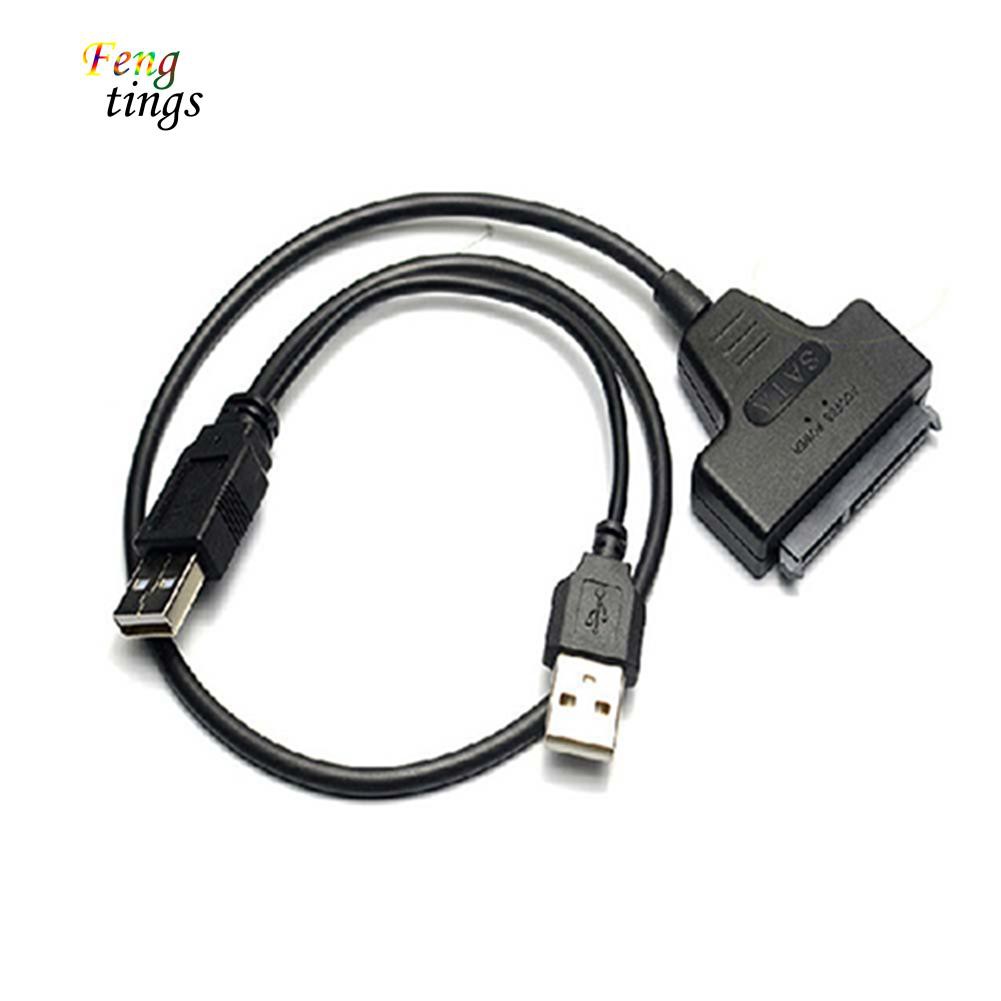 Dây Cáp Chuyển Đổi Usb 2.0 Sang Sata 22 Chân Cho Ổ Cứng Hdd Laptop 2.5 Inch