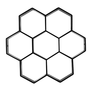 Khuôn Làm Gạch Lát Sân Vườn Hình Lục Giác Bằng Nhựa