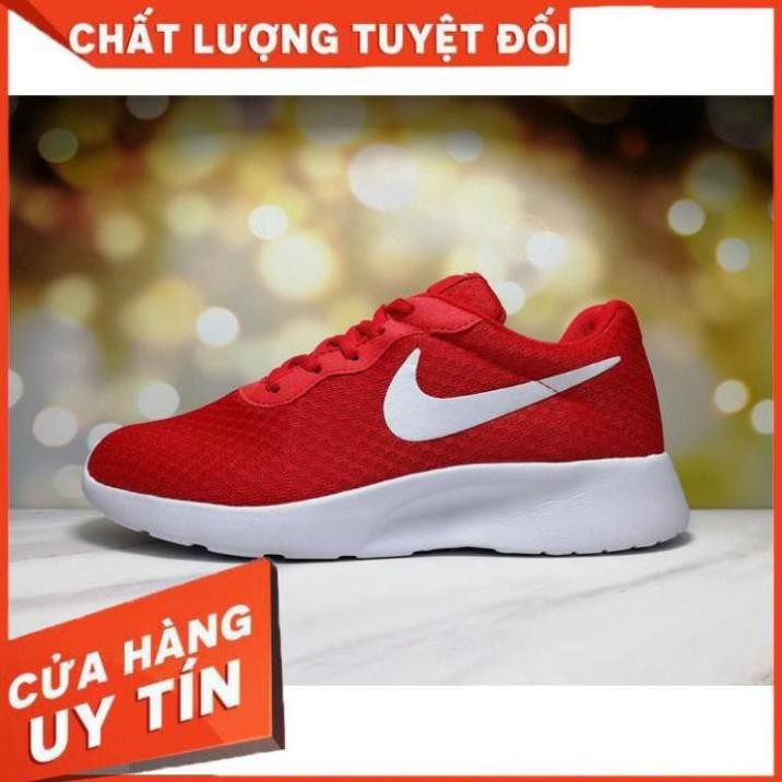 salle [Real] Ả𝐍𝐇 𝐓𝐇Ậ𝐓 [Với hộp] Bắn thật Giày Nike TANJUN London 3 Roshe Run màu đỏ EU36-45 .