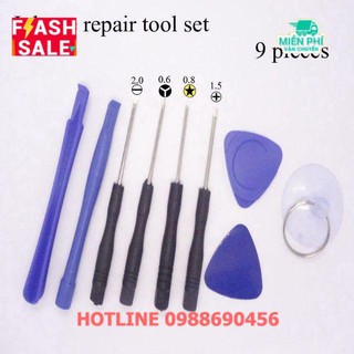 Bộ dụng cụ sửa điện thoại 9+1 món
