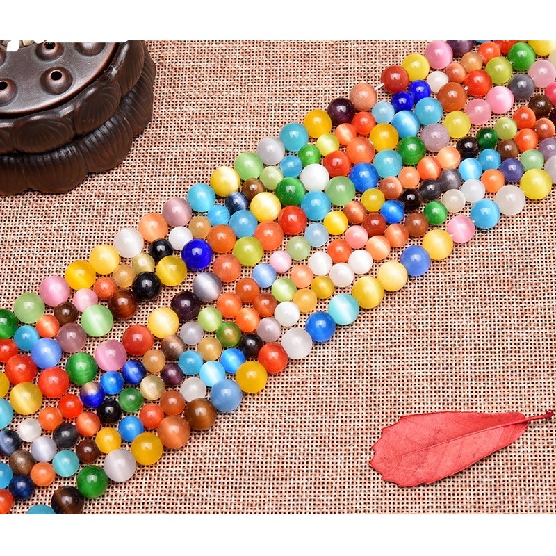 Đá mắt mèo ngũ sắc