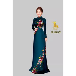 Vải áo dài in 3D tằm ý/lụa nhật