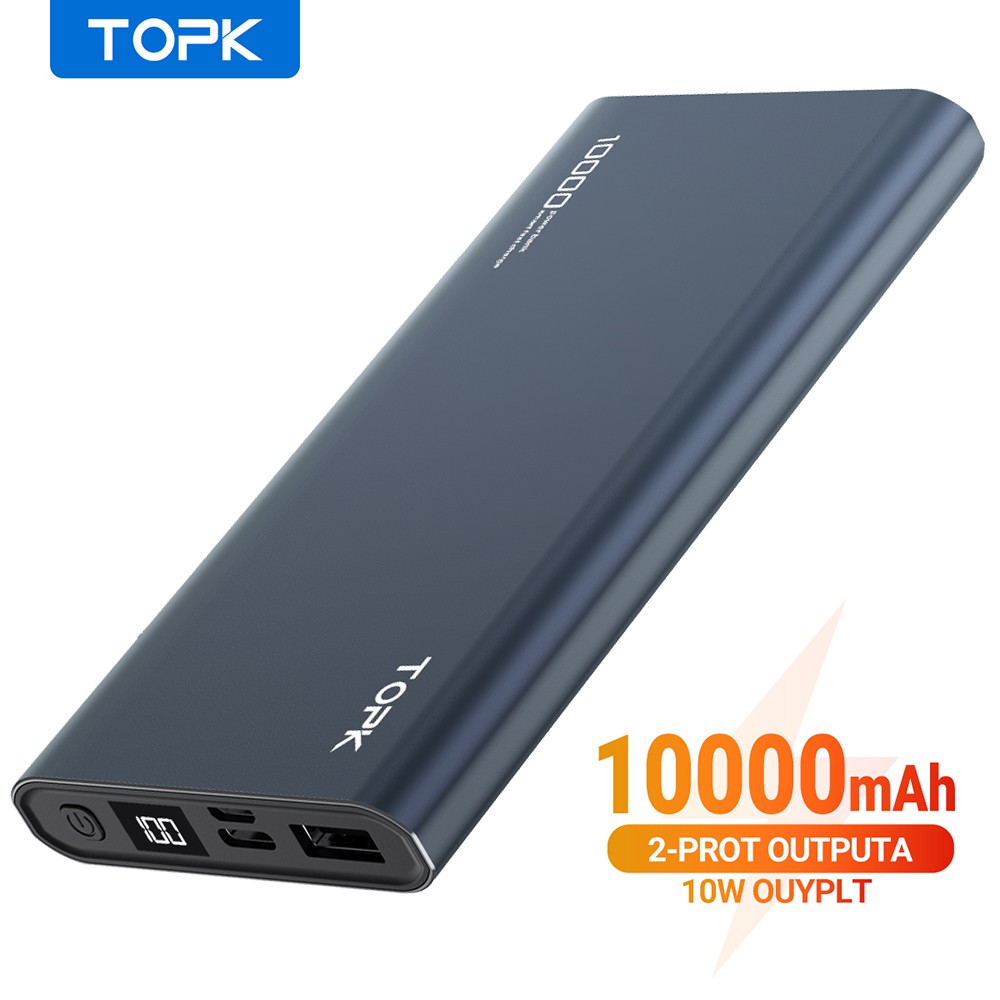 Sạc Dự Phòng TOPK I1006 10000mAh Cho Điện thoại