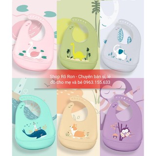 YẾM MÁNG ĂN DẶM SILICON CHO BÉ