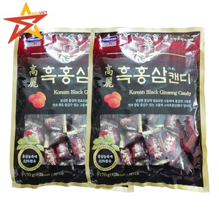 Combo 2 Gói Kẹo Hắc Sâm Hàn Quốc 300Gr