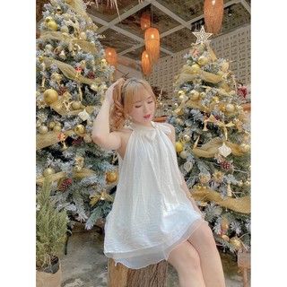 SET ÁO CỔ YẾM KÈM CHÂN VÁY (KÈM VIDEO)