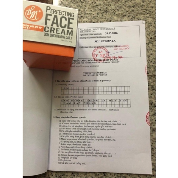 Face đa tác động hm 30g