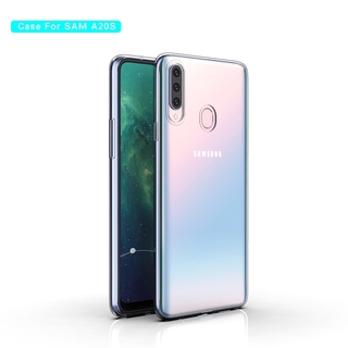 Ốp điện thoại Silicon TPU mềm trong suốt dành cho Samsung Galaxy A20S GalaxyA20S A 20S A207