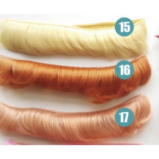 TI- Tép tóc giả 5cm may tóc làm wig cho búp bê