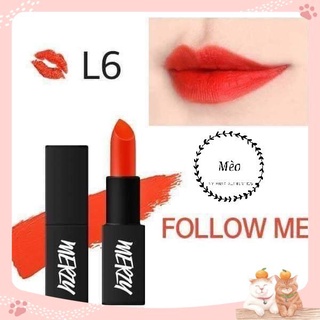 SON THỎI MERZY L6 - ĐỎ CAM