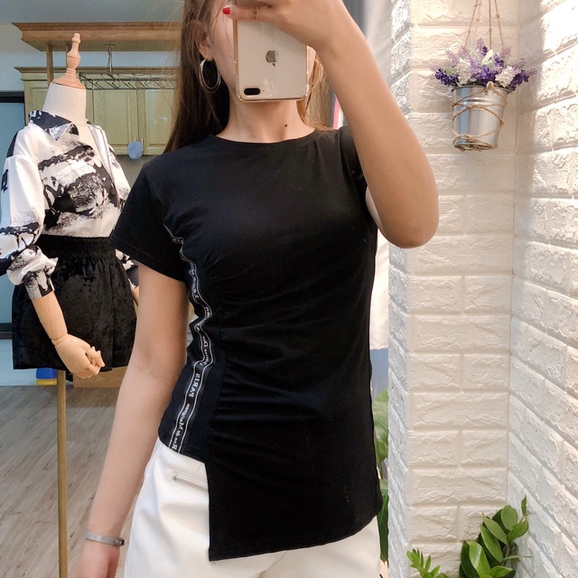 Áo lệch vạt