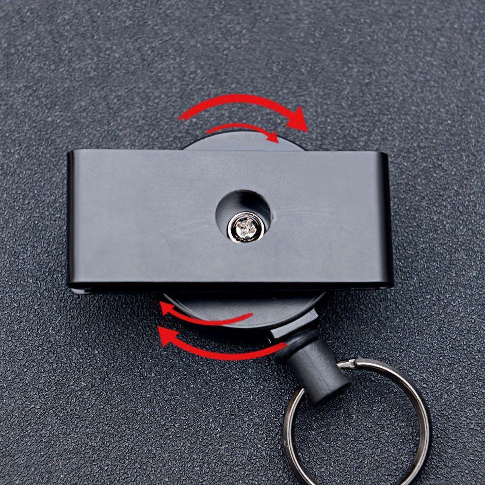 LANFY Móc Kẹp Giữ Thẻ ID / Thẻ ID Bằng Kim Loại Siêu Bền Tiện Dụng Giá Đỡ