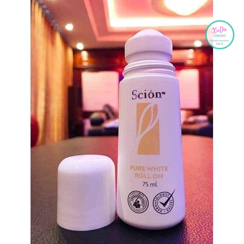 Lăn khử mùi scion mùi hôi chân hôi nách sáng da giảm thâm nách nam nữ mẫu cũ Pure White Roll On 75ml chính hãng Nuskin