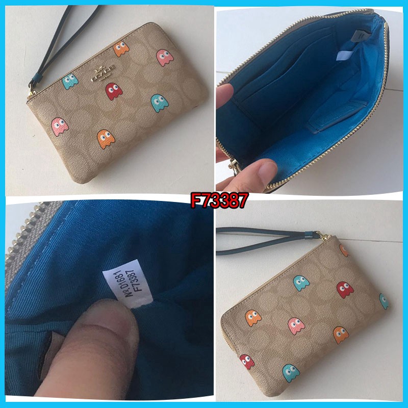 COACH Túi đeo tay / ví nữ dài / ví dây kéo / F30004